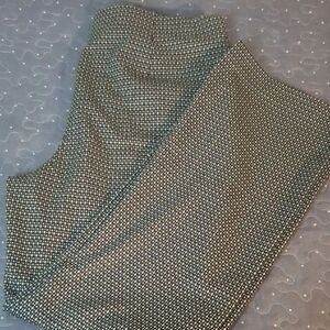 Investments Black Patterned Pants size M short